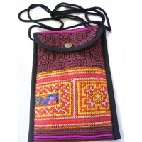 Akha Thai Hill Tribe Embroidered Tribal Bag - Fair Trade